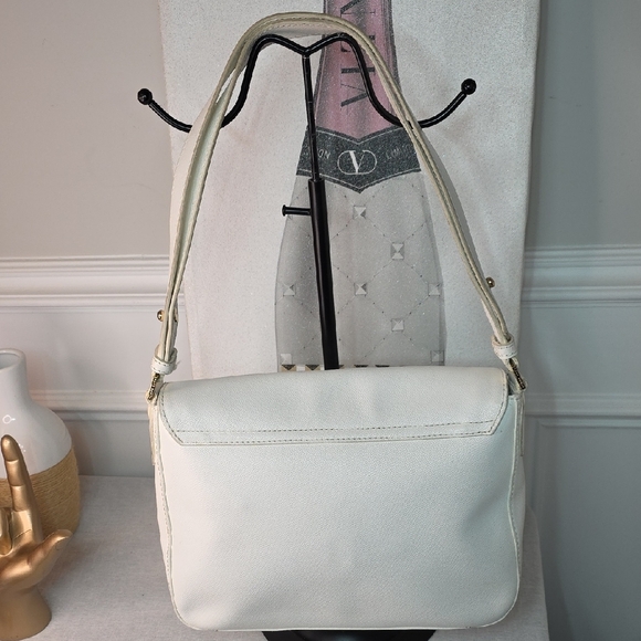 Tory Burch Emerson white Saffiano leather shoulder bag - Picture 3 of 8